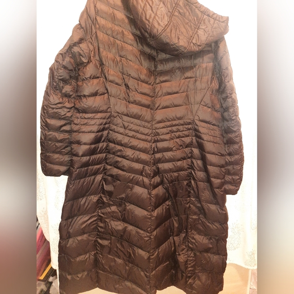 Lands' End Black Puffer Jacket Size XL - Picture 4 of 9